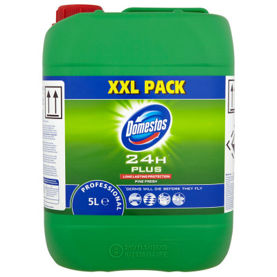 Detergent Dezinfectant Virucid Suprafete Domestos 24H Plus, 5L foto