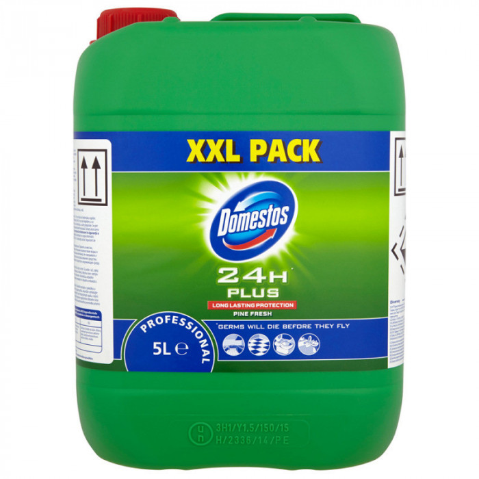 Detergent Dezinfectant Virucid Suprafete Domestos 24H Plus, 5L