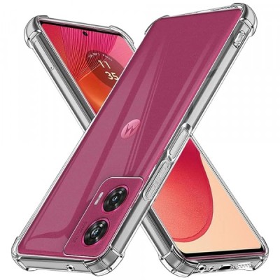 Husa pentru Motorola Edge 50 Fusion, Techsuit, Shockproof Clear, Transparenta foto
