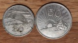 Zimbabwe - set de colectie exotic - 20 cents 1987 + 50 cents 1988, Africa