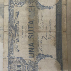 Bancnota 100 Lei 1896