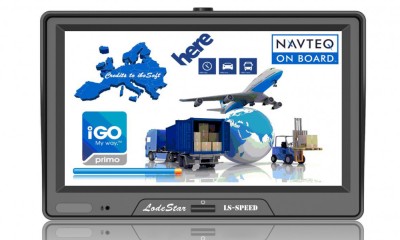 GPS pentru Camion, ecran 7 inch, harti iGO Primo Europa+Romania 2024 foto
