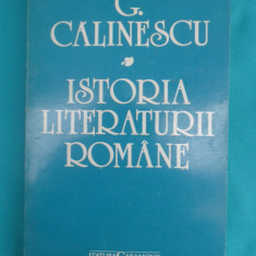 George Calinescu – Istoria literaturii romane