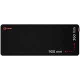 Lorgar Main 329, Gaming mouse pad, Precise control surface, Red anti-slip rubber base, size: 900mm x 360mm x 3mm, weight 0.635kg &quot;LRG-GMP329&quot;