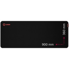 Lorgar Main 329, Gaming mouse pad, Precise control surface, Red anti-slip rubber base, size: 900mm x 360mm x 3mm, weight 0.635kg &quot;LRG-GMP329&quot;