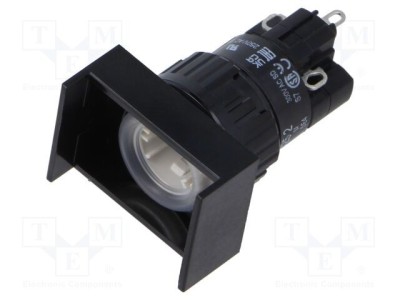 Comutator corp 16mm EAO 2 poziții NC NO, montaj &amp;Oslash;16,2mm foto