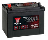 Yuasa 3000 Asia 72Ah 630A Borna Inversa (258X174x225) 464995 YBX3031