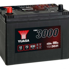 Yuasa 3000 Asia 72Ah 630A Borna Inversa (258X174x225) 464995 YBX3031