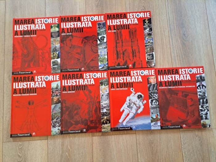Colectia Marea istorie ilustrata a lumii - LITERA
