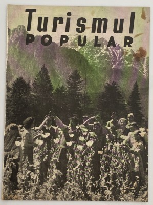 Revista Turismul Popular 1949 - continuare la revista Romania buletinul ONT foto