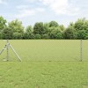 Set de St&acirc;lpi de Gard Argintiu 0.4 x 10 m Oțel galvanizat