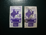 LIBIA 1936 EROARE SUPRATIPAR SERIE P.A., Stampilat