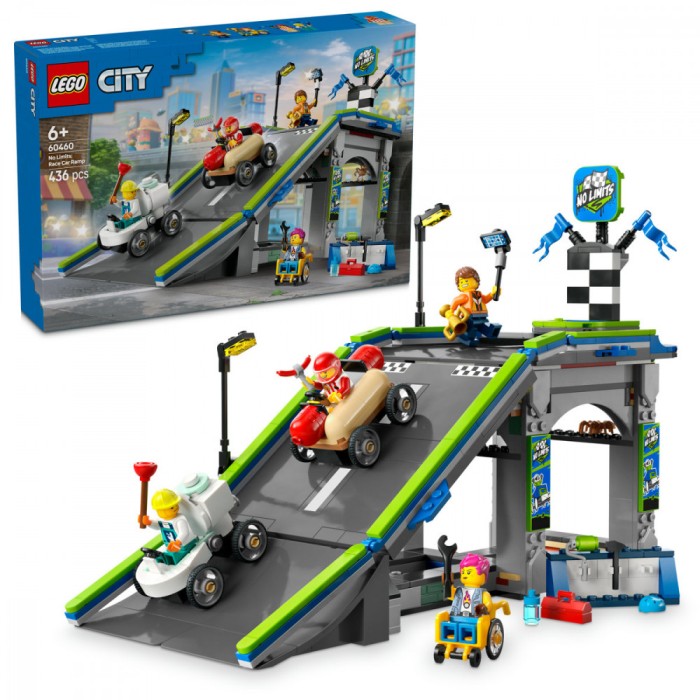 LEGO Fara limite: Rampa pentru curse de masini Quality Brand