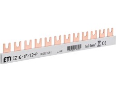 Bareta de alimentare 1P busbar furca 12M 100A ETI 002921091