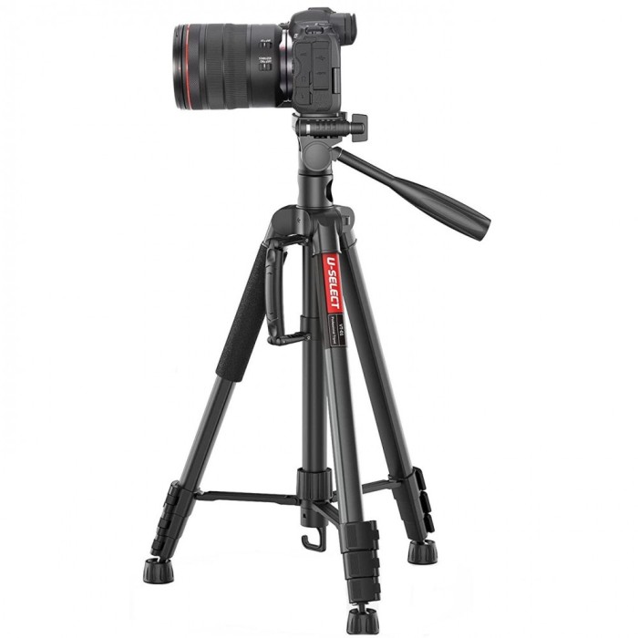 Trepied / Monopied Ulanzi VT-01 cu cap fluid panoramic si placuta quick release-2777
