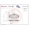 Placute frana Citroen Xsara (N1) 04.97-12.05, Zx (N2) 03.91-07.99; Peugeot 306 Liftback (7a 7c N3 N5) 01.93-10.03, 406 (8b) 08.95-01.05, 406 Break (8