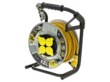 Prelungitor alimentare KEL 3x2,5mm2 4 prize 30m 16A galben