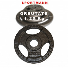 Greutate pentru bara 1.25 kg/27mm Sportmann foto