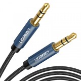 Cablu Audio 3.5mm - 3.5mm UGREEN AV112, 1.5m, Albastru