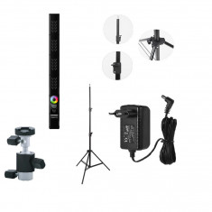 KIT lumina continua Lampa Yongnuo YN360III Pro+ stativ+ alimentator+ suport orientabil pentru stativ foto