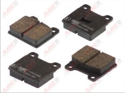 Set placute frana,frana disc FIAT PANDA (141A) (1980 - 2004) ABE C1F006ABE foto