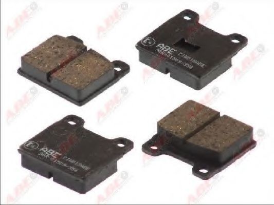 Set placute frana,frana disc FIAT PANDA (141A) (1980 - 2004) ABE C1F006ABE