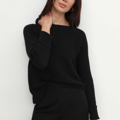 MAX&Co. pulover femei, culoarea negru, light, 2416361053200