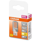 Bec LED PIN, G9, 4.2W (40W), 470 lm, lumina calda, OSRAM