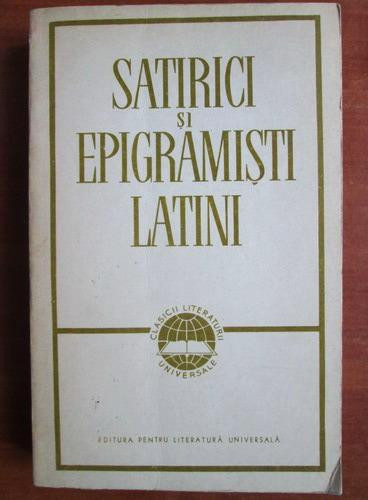 Satirici si epigramisti latini