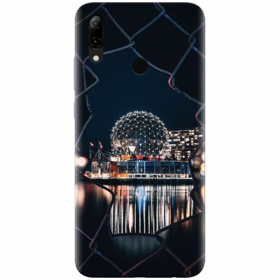 Husa silicon pentru Huawei P Smart 2019, Abstract Architectural Design foto