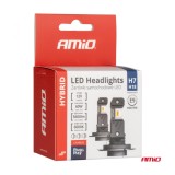 Set Becuri LED HYBRID H7 AMIO 6000K Canbus 60W , 5600LM