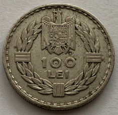100 Lei 1932 Paris, Agint, Romania, RARA! foto