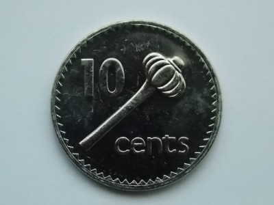 10 CENTS 1992 FIJI-XF foto