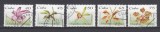 A12 S1 22 - Timbre foarte vechi - Cuba - flori exotice - 1995