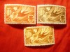 Serie IFNI colonie spaniola 1958 - Embleme - Randunele , 3 valori, Nestampilat