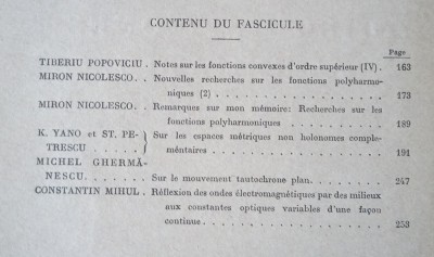 Disquisitiones Mathematicae et Physicae (1940, tomus I, fasc. 2) foto