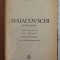 MAIACOVSCHI - MONOGRAFIE de N. MASLIN , 1951 , MICI URME DE UZURA SI SUBLINIERI
