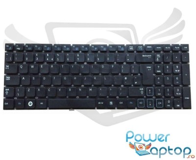 Tastatura Samsung NP RV520 layout UK fara rama enter mare, RV509 layout UK fara rama enter mare, RV511 layout foto