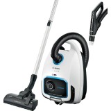 Aspirator cu sac Bosch ProSilence BGB6SIL1, 4 L, 700 W, 66 dB, Filtru HEPA, Tub telescopic, Perie ajustabila cu role, Indicator sac plin, 27.8 kWh/an,