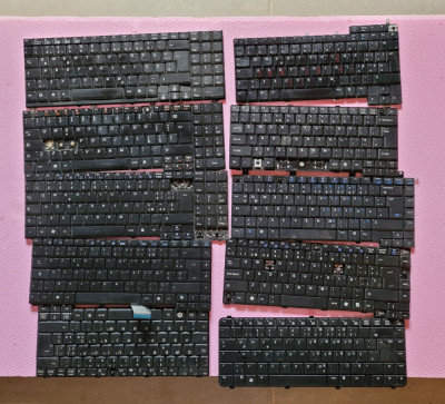 lot 10 tastaturi pentru laptop - diverse modele - foto