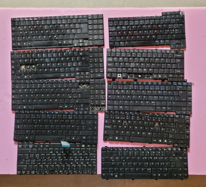 lot 10 tastaturi pentru laptop - diverse modele -