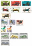Ungaria - Marci diverse (16 buc.) - Vehicule si comunicatii, 1970-1985 - obliterate