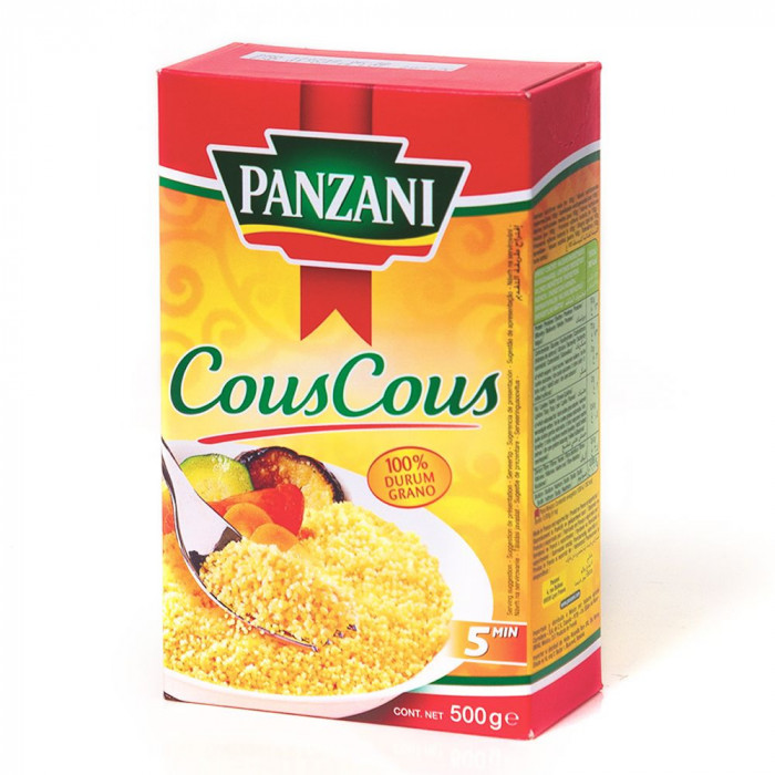 Cuscus Panzani, 500 g, Cuscus Mediu, Cuscus pentru Gatit, Cuscus din Faina