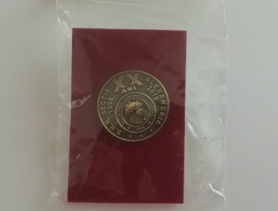 QW9 I 19 - Insigna - tematica numismatica - Sectia Alexandria - 2018 foto