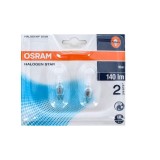 Set 2 becuri OSRAM, halogen, G4, 10W, 12V, 4008321201812