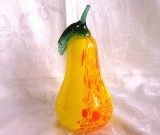 BIBELOU CRISTAL COLORAT STICLA DE MURANO - FRUCTE - PARA 15.5 CM
