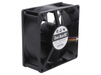 Ventilator axial 24V 92mm 186m3/h foto