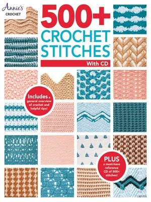 500+ Crochet Stitches with CD foto