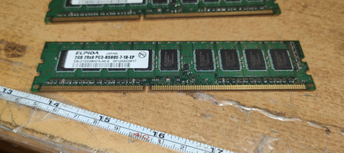 Ram PC Elpida 2GB DDR3 PC3-8500E-7-10-EP EBJ21EE8BAFA-AE-E