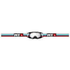 Ochelari MT off road (cross-enduro) pentru scuter - motocicleta MX EVO Infinity A0 albi &ndash; culoare: alb